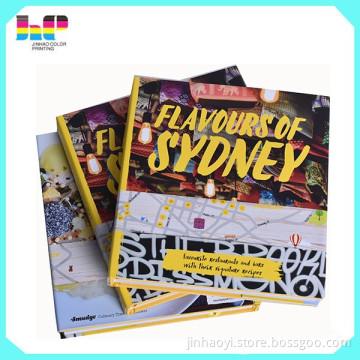 full color manu printing / family cookbook guider printing for sale